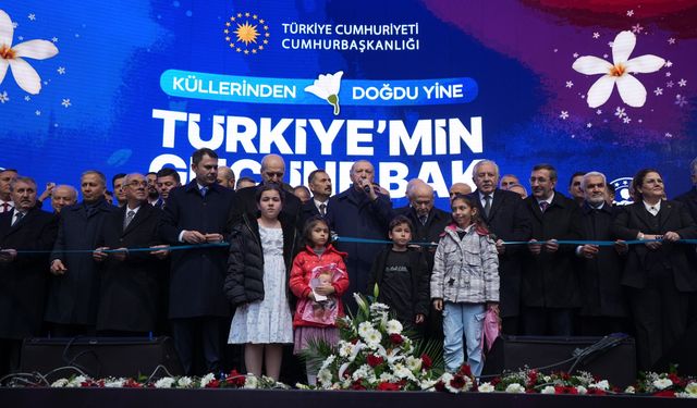 Bahçeli, Anma Programı ve Toplu Açılış Töreni'nde konuştu