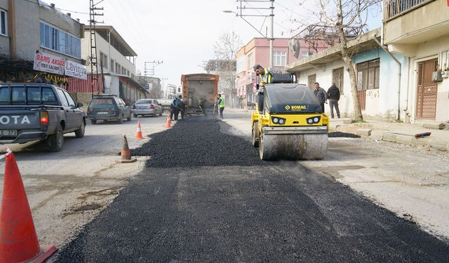Dulkadiroğlu’nda Bir Caddenin Daha Ulaşım Konforu İyileştiriliyor