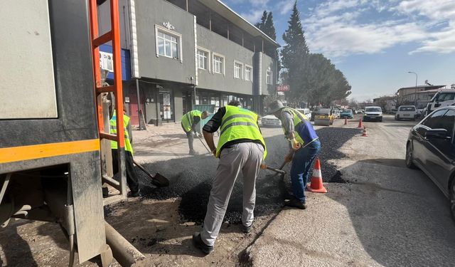 Büyükşehir’den Asfalt Mesaisi