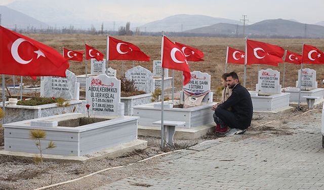 Elbistan'da 6 Şubat depremlerinde yaşamını yitirenler anıldı