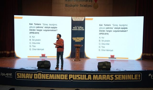 Büyükşehir’den KPSS Yolculuğunda Gençlere Güçlü Destek