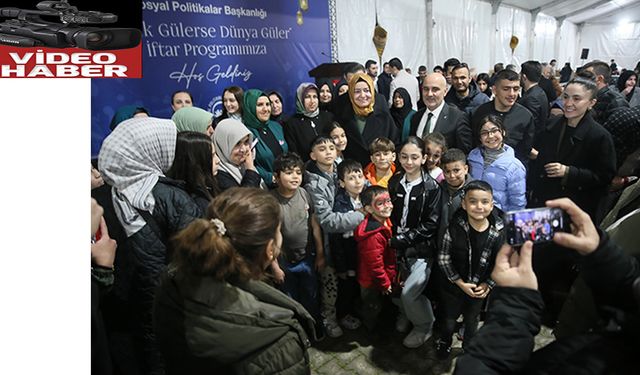 AK Partili Kaya, "Çocuk gülerse dünya güler" iftar programına katıldı