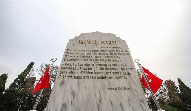 İstiklal Marşı’nın Kabulü Anılacak