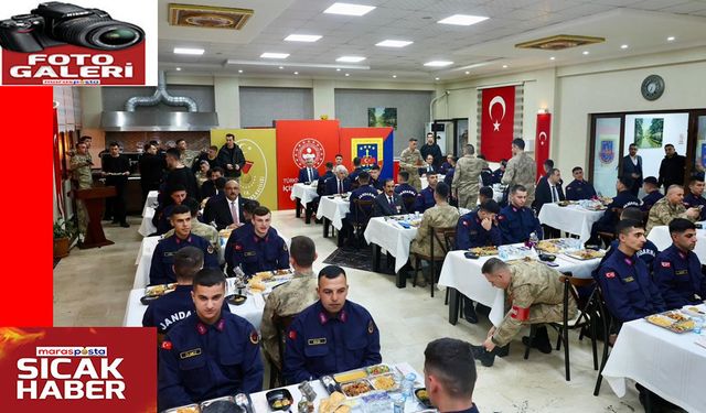 Vali Ünlüer, Jandarma İle İftar Sofrasında Bir Araya Geldi