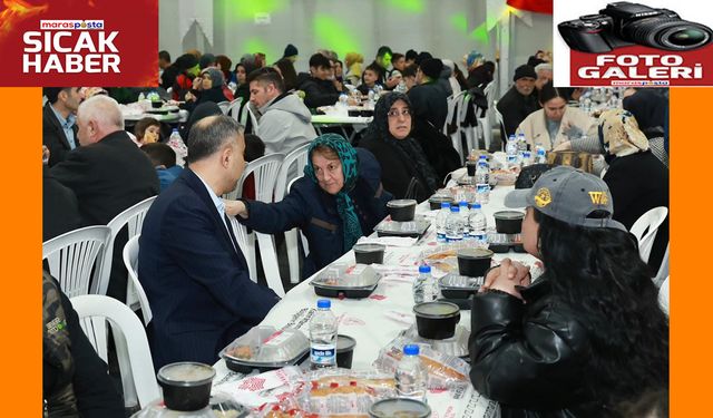 Toptaş, Ramazan’ın bereketini vatandaşlarla aynı sofrada paylaştı