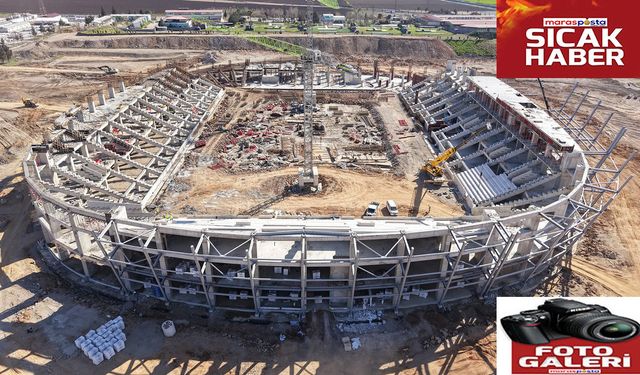 Şehrin 2 Milyar Liralık Stadyumu Yükseliyor