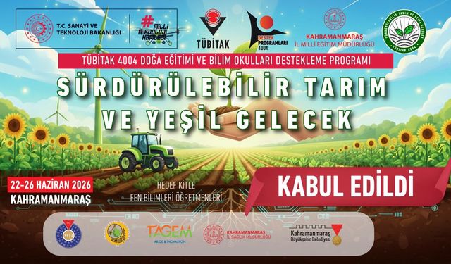 Öğretmenler Sürdürülebilir Tarım İçin Kahramanmaraş’ta Buluşacak