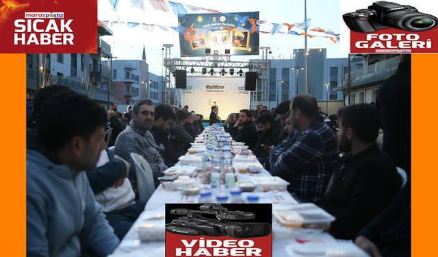 AK Partili İbiş, Kahramanmaraş'ta konuştu