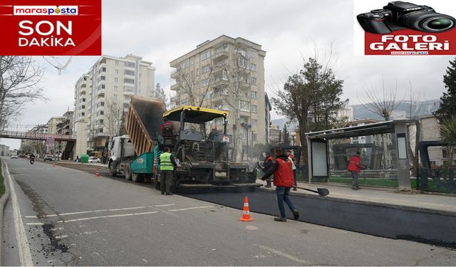 Büyükşehir’den Dulkadiroğlu ve Onikişubat’ta Asfalt Seferberliği