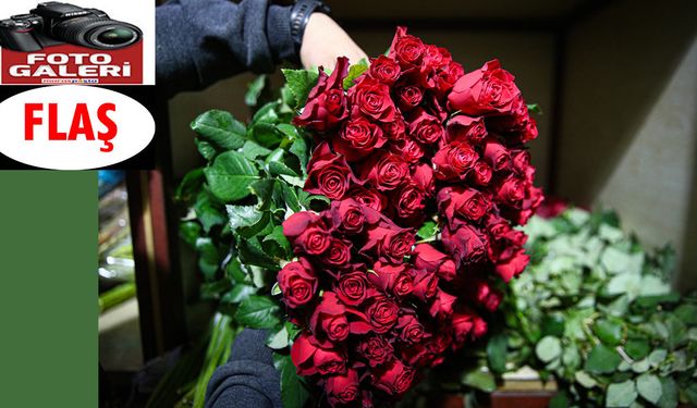 Çiçek mezatlarını Kadınlar Günü heyecanı sardı