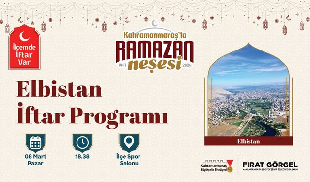 Büyükşehir’in Gönül Sofrası 8 Mart’ta Elbistan’da Kurulacak