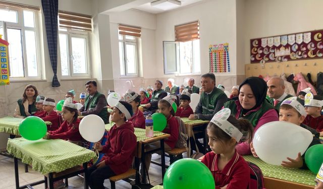 Kahramanmaraş'ta okullarda Yeşilay anlatıldı