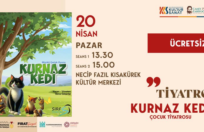 “Kurnaz Kedi” Minik İzleyiciler İçin Sahne Alacak