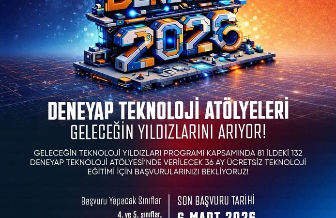DENEYAP Geleceğin Teknoloji Yıldızlarını Arıyor