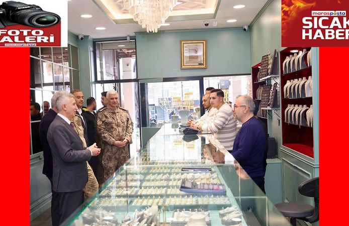 Vali Ünlüer’den Uzun Çarşı Esnaflarına Ziyaret