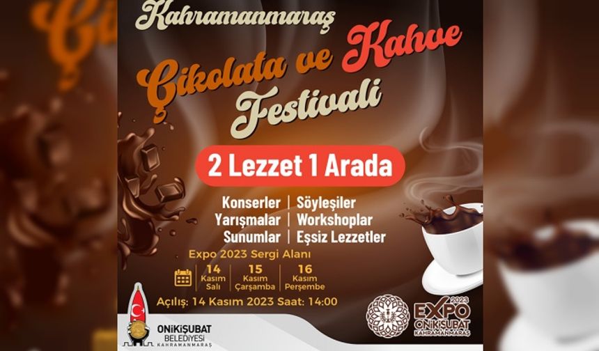 EXPO 2023 Çikolata ve Kahve Festivali başlıyor