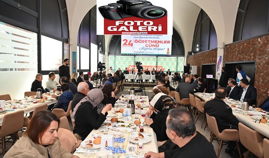 Mahçiçek, bu 24 Kasım’da da öğretmenleri unutmadı
