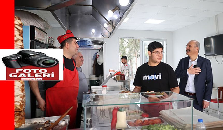 Okay, Konteyner Çarşılarda esnafla bir araya geldi