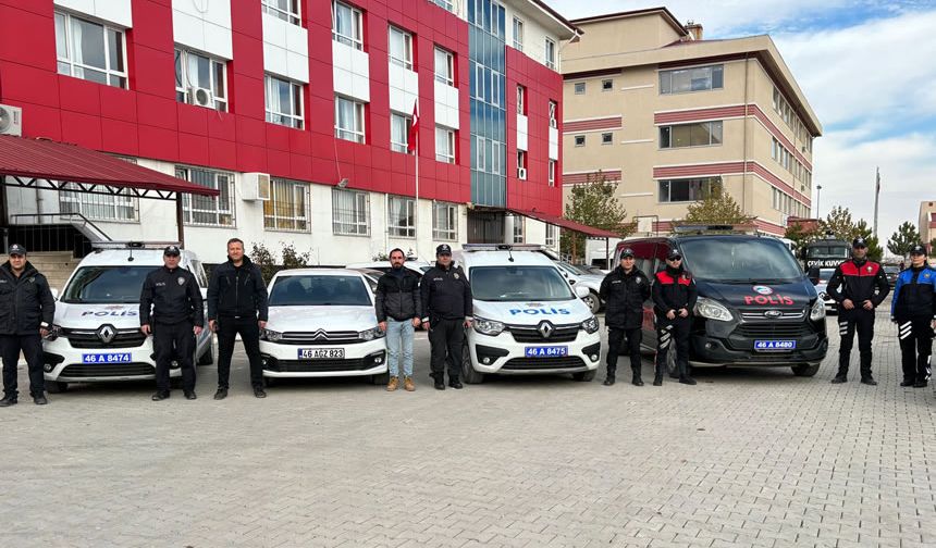 Emniyet Müdürlüğünün yeni araçları hizmete girdi