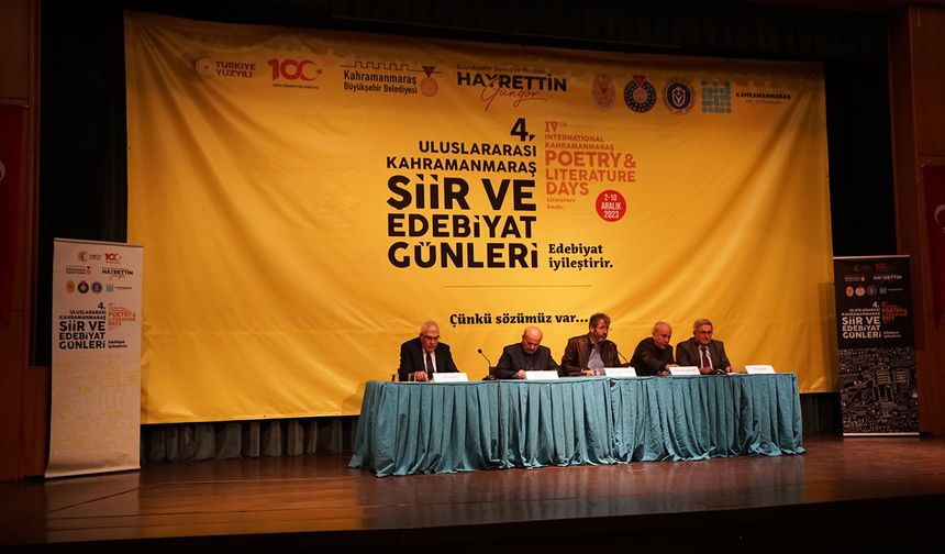 Şiir ve Edebiyat Günleri’nde Kahramanmaraş Konuşuldu
