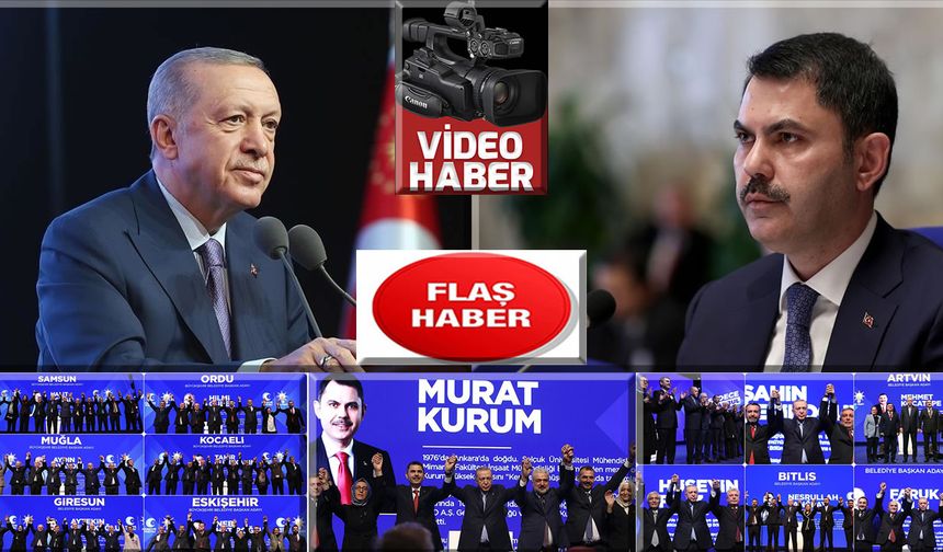 Cumhur İttifakı'nın İstanbul BŞB adayı Murat Kurum oldu
