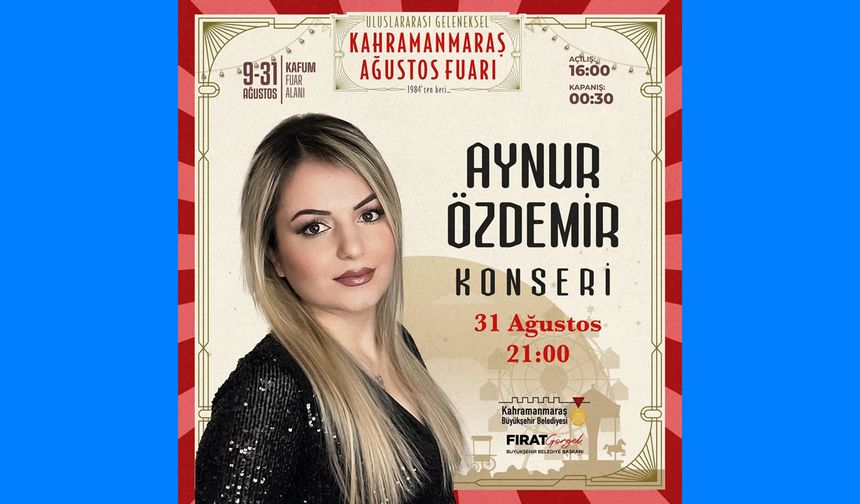 Aynur Özdemir, Müzik Ziyafeti Yaşatacak