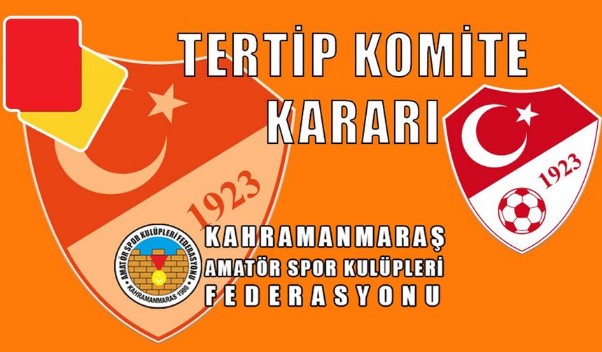 Futbıol Tertip Komitesi 2024/10 Nolu Kararı