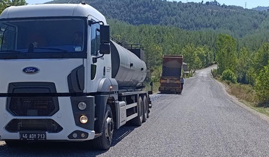 Andırın’da 6 Mahalleye Ulaşım Sağlayan Yol Yenilendi