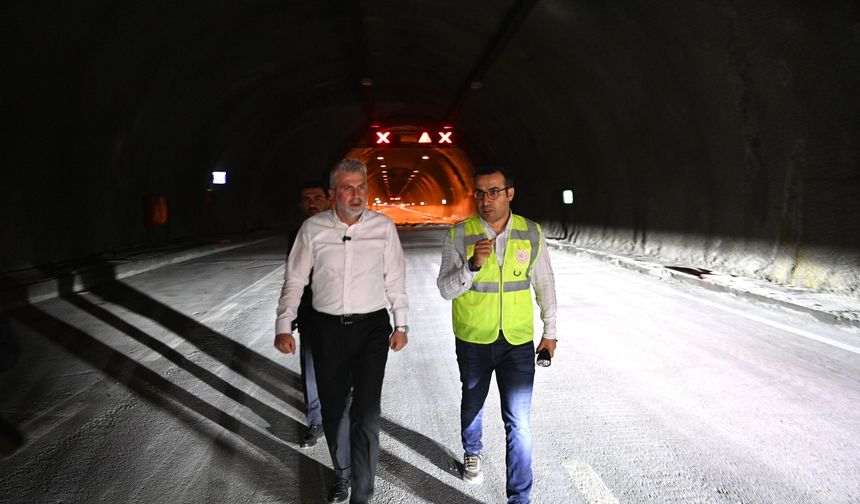 Görgel, Âşık Mahzuni Şerif Tünellerini İnceledi