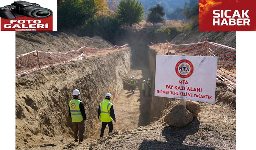 MTA hendeklerde 225 fayın deprem potansiyelini belirledi