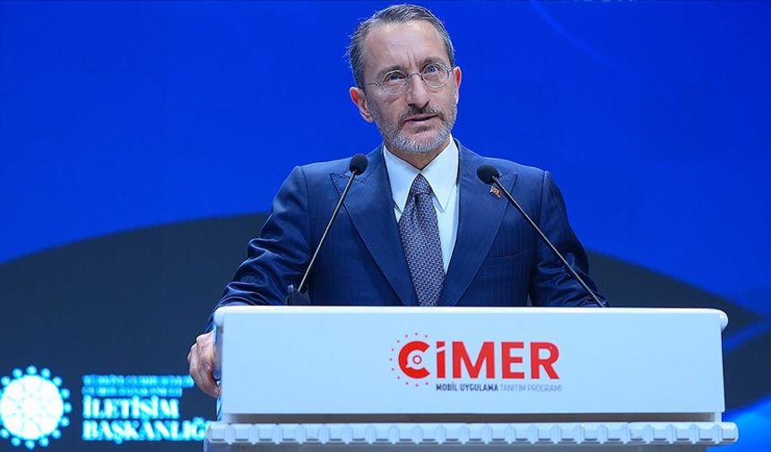 Altun, "CİMER Mobil Uygulama Tanıtım Programı"nda
