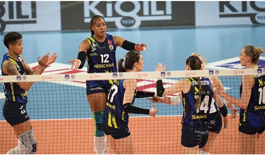 Fenerbahçe Medicana'dan Final Bileti: Türk Hava Yolları'nı Set Bile Vermeden Eledi!