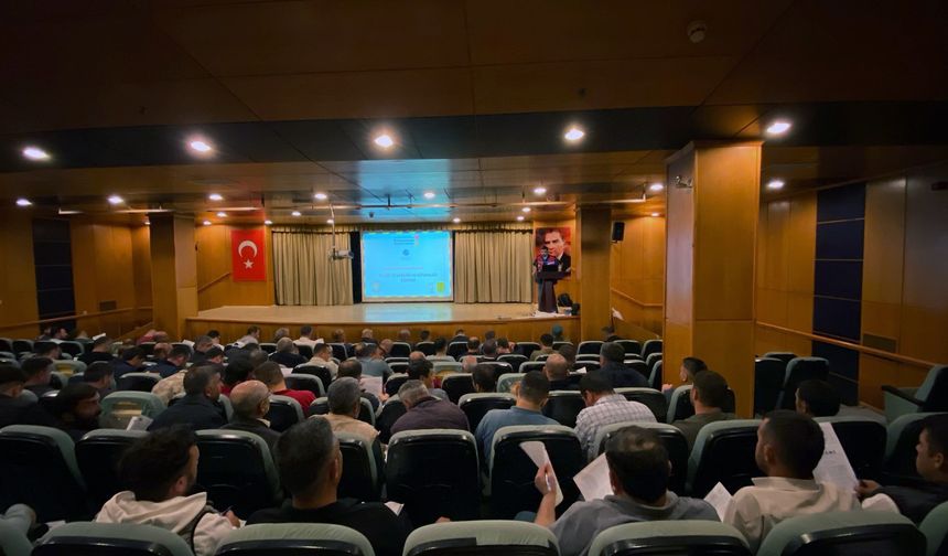 Büyükşehir’den Personellere Temel İş Sağlığı ve Güvenliği Eğitimi
