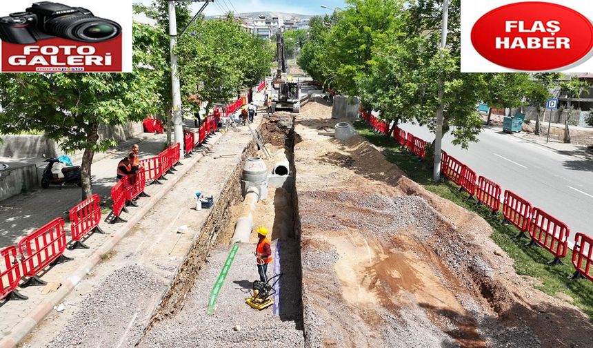 Dulkadiroğlu’nda Yeni Altyapı Hatlarının İmalatı Sürüyor