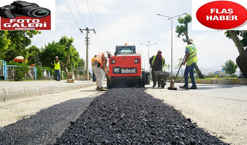 Dulkadiroğlu’nda Altyapısı Tamamlanan Yollar Asfaltlanıyor