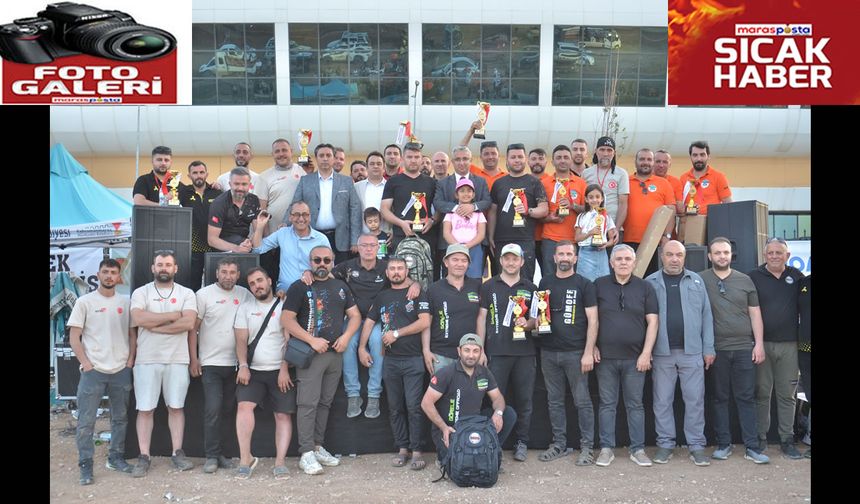 Off-road tutkunları Elbistan'da deprem şehitleri için yarıştı