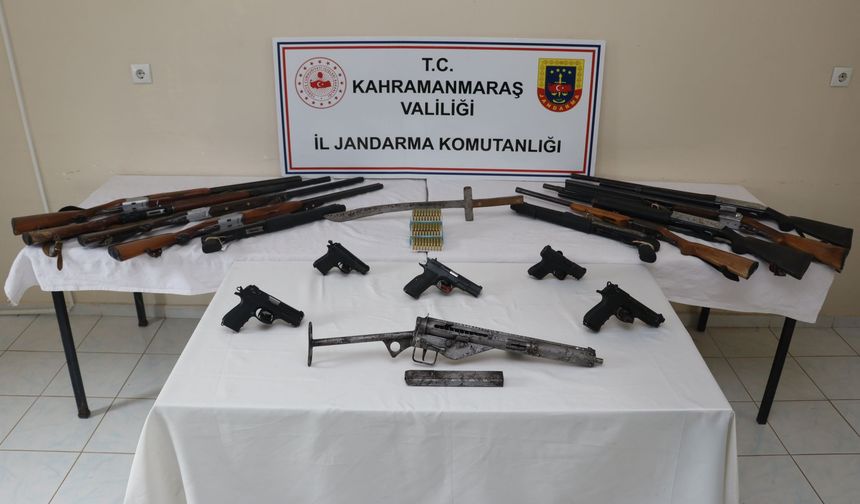 Silah Operasyonunda Yakalanan 13 Zanlı Tutuklandı