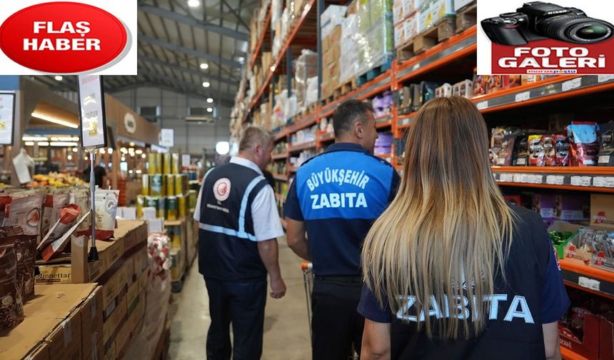 Büyükşehir Zabıtası Ürün Denetiminde