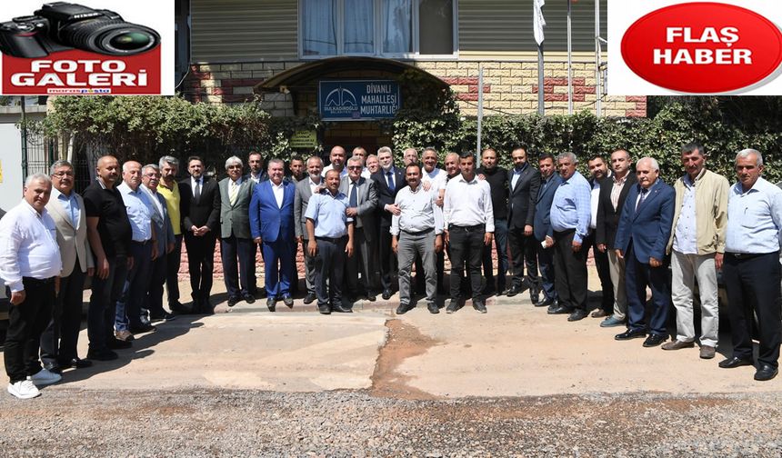 Görgel, Dulkadiroğlu Muhtarlarıyla Mahallelerin İhtiyaçlarını Görüştü