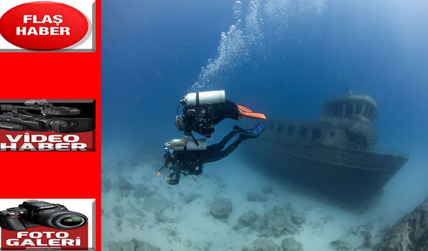 Engelli dalış rekortmeni, Türkiye'nin su altı güzelliklerini tanıtıyor