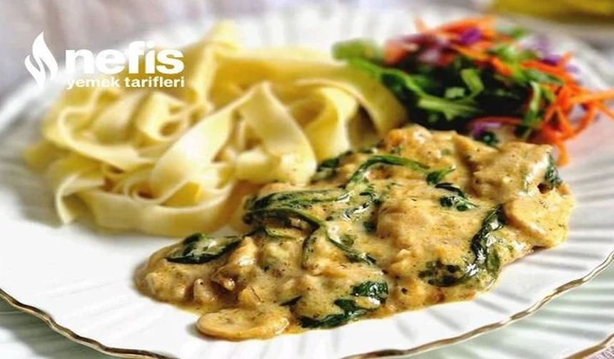 Ispanak Soslu Tavuk