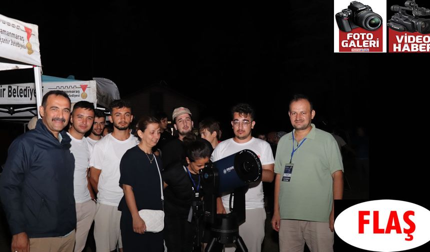 Başkonuş Yaylası’nda Astronomi Gözlem Şenliği Düzenlendi