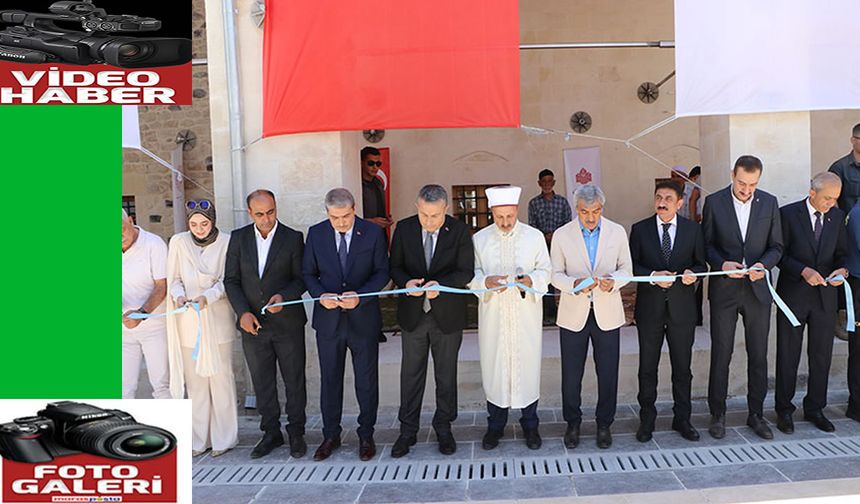 Kilis Çalık Camisi restorasyon sonrası ibadete açıldı