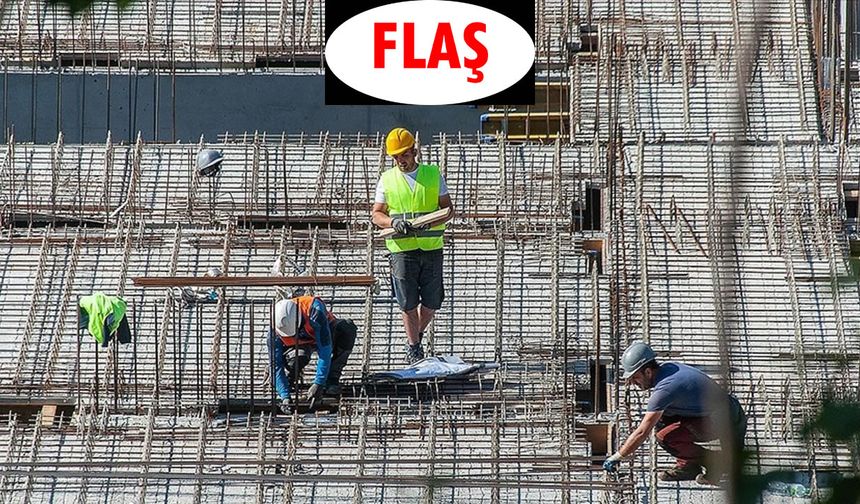 İnşaat sektöründe çalışan sayısı 36 aydır artıyor