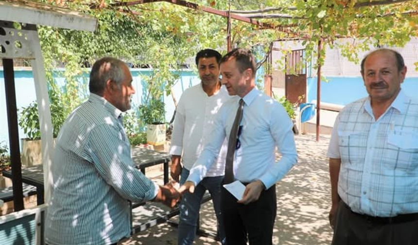 Dulkadiroğlu Kaymakamı, Yavuz Selim Mahallesi'ni Ziyaret Etti