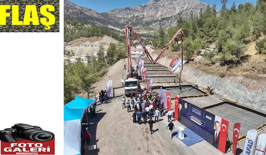 Vali Ünlüer, Ahır Temel Atma Törenine Katıldı