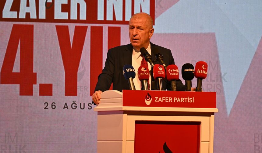 Özdağ, 4. Kuruluş Yıl Dönümünde konuştu