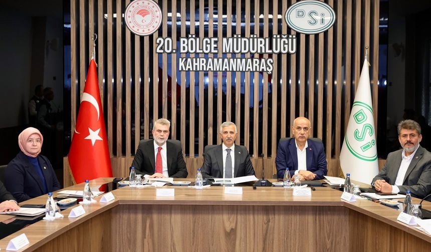 Kahramanmaraş İçme Suyu Koordinasyon Toplantısı