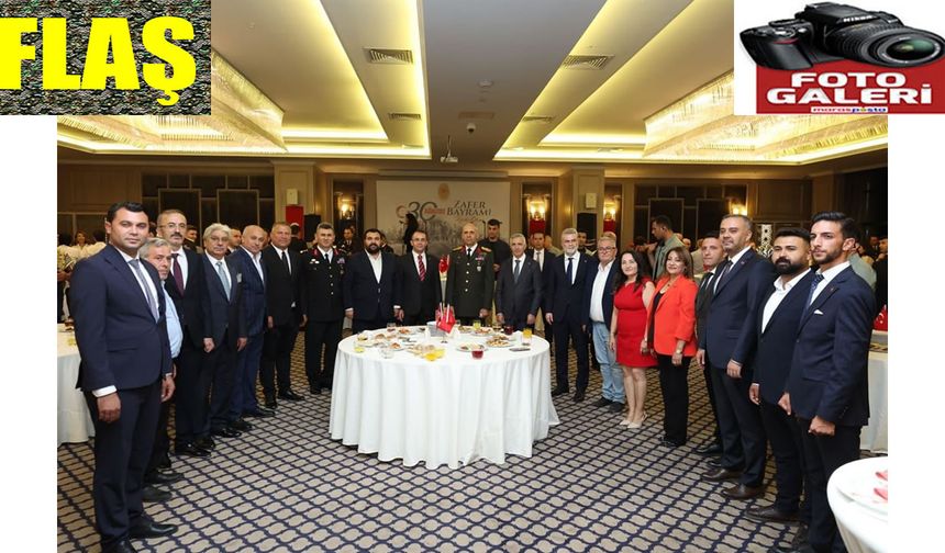Zafer Bayramı Onuruna Kabul Töreni Düzenlendi