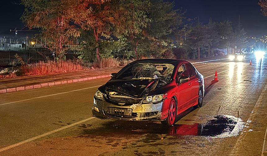 Kahramanmaraş'ta otomobilin çarptığı yaya öldü
